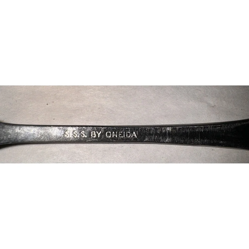 SSS By Oneida‎ Colonial Boston / Minute Man Stainless Flatware 7 Tablespoons